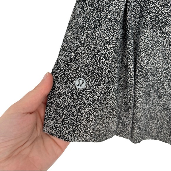 Lululemon Lost in Pace Athletic Skirt 2 Sea Spray Alpine White Chrome Black Run - Picture 4 of 6